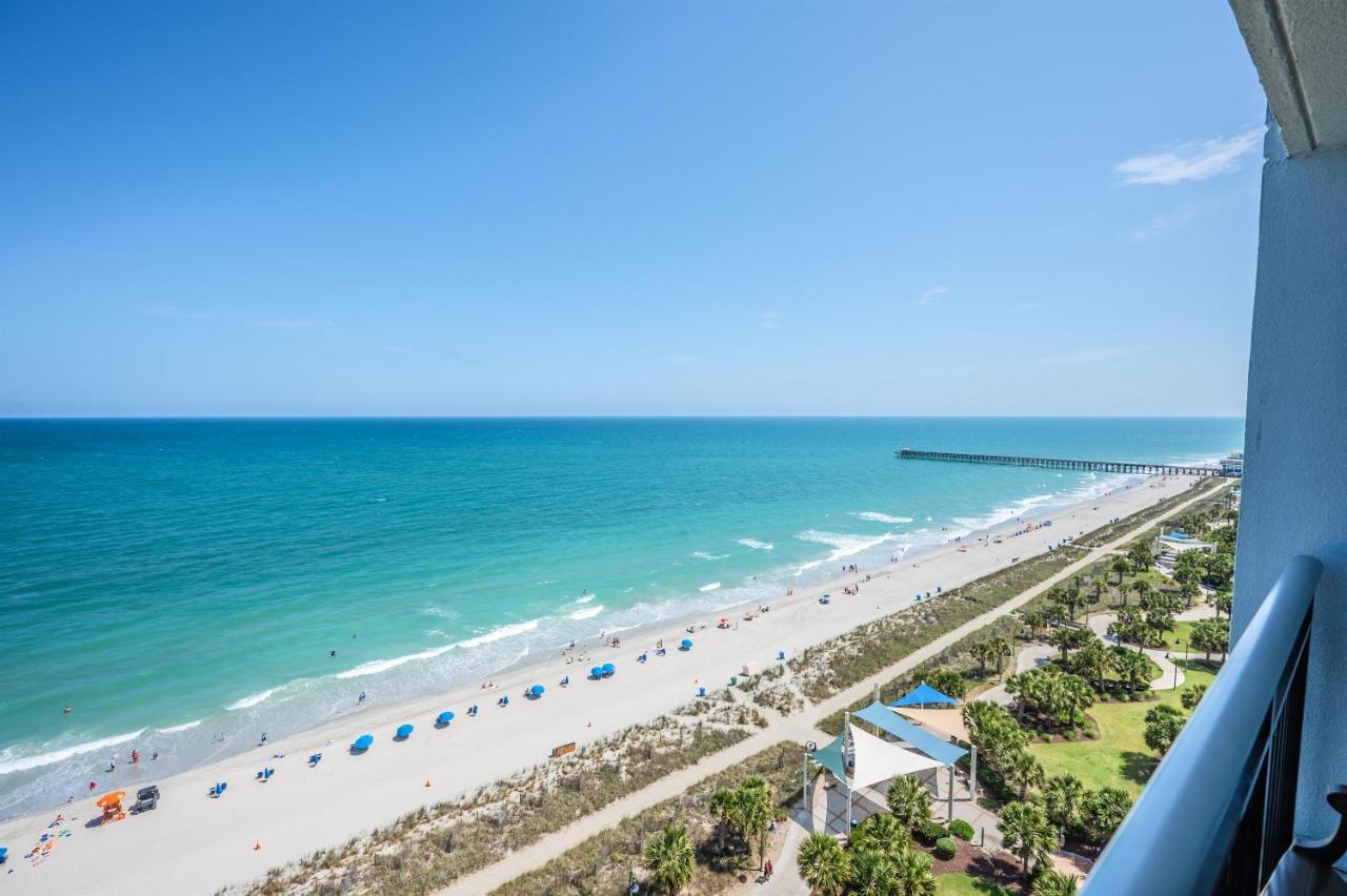 Direct Oceanfront View W Pools High Floor Studio Myrtle Beach Exteriör bild