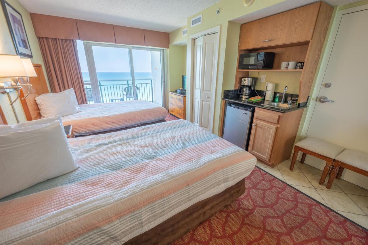 Direct Oceanfront View W Pools High Floor Studio Myrtle Beach Exteriör bild