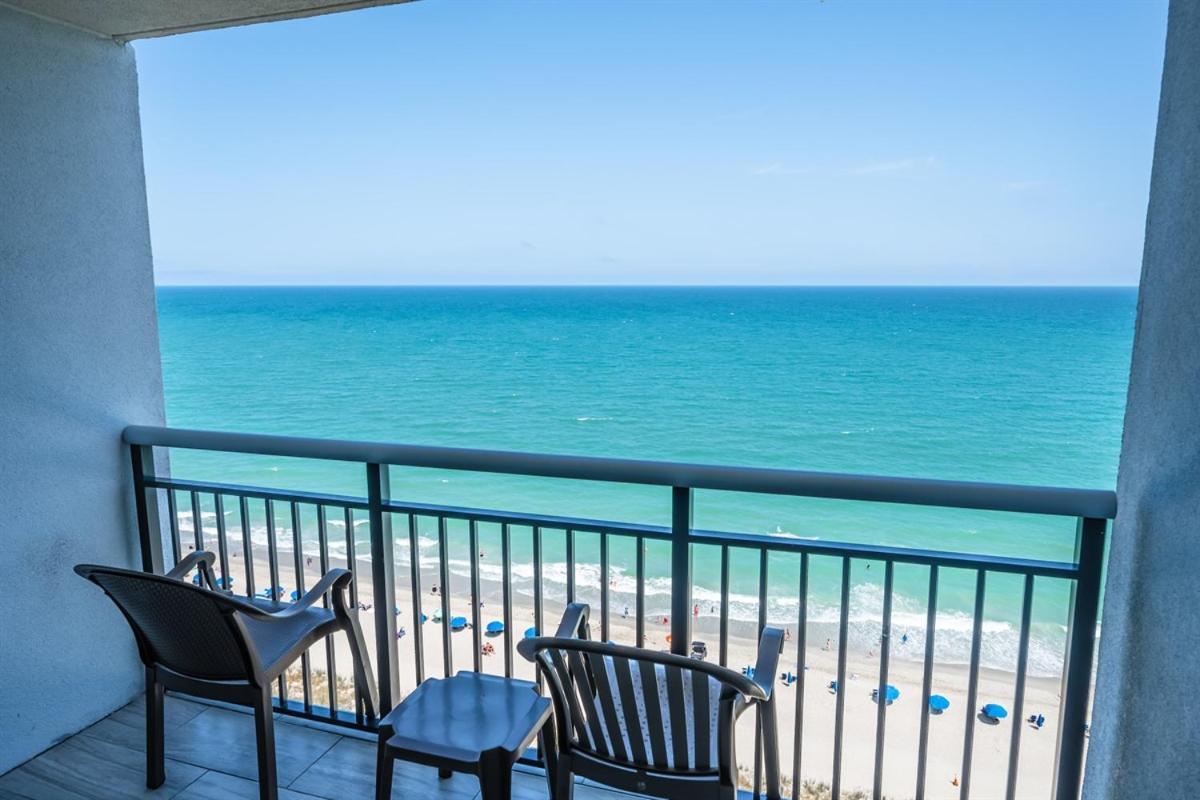 Direct Oceanfront View W Pools High Floor Studio Myrtle Beach Exteriör bild