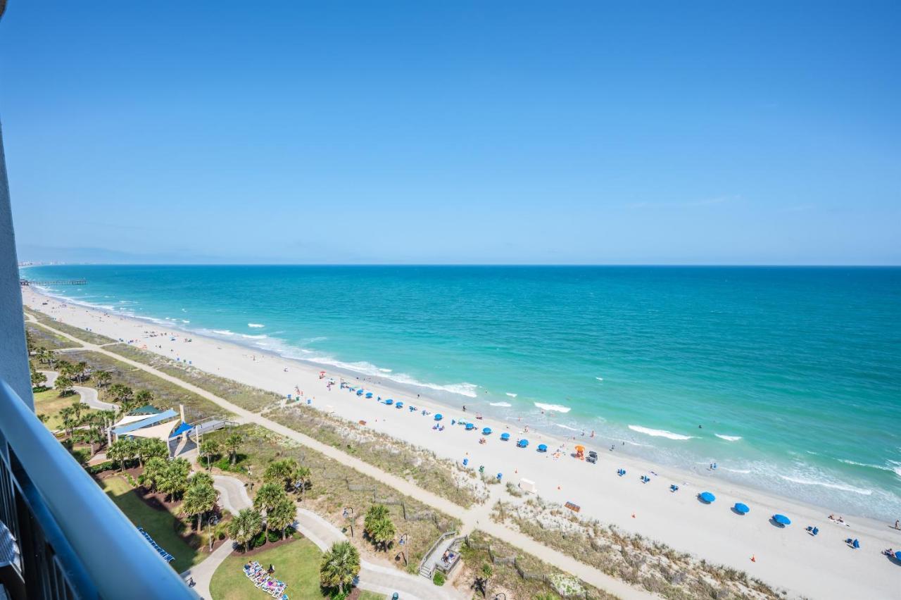 Direct Oceanfront View W Pools High Floor Studio Myrtle Beach Exteriör bild