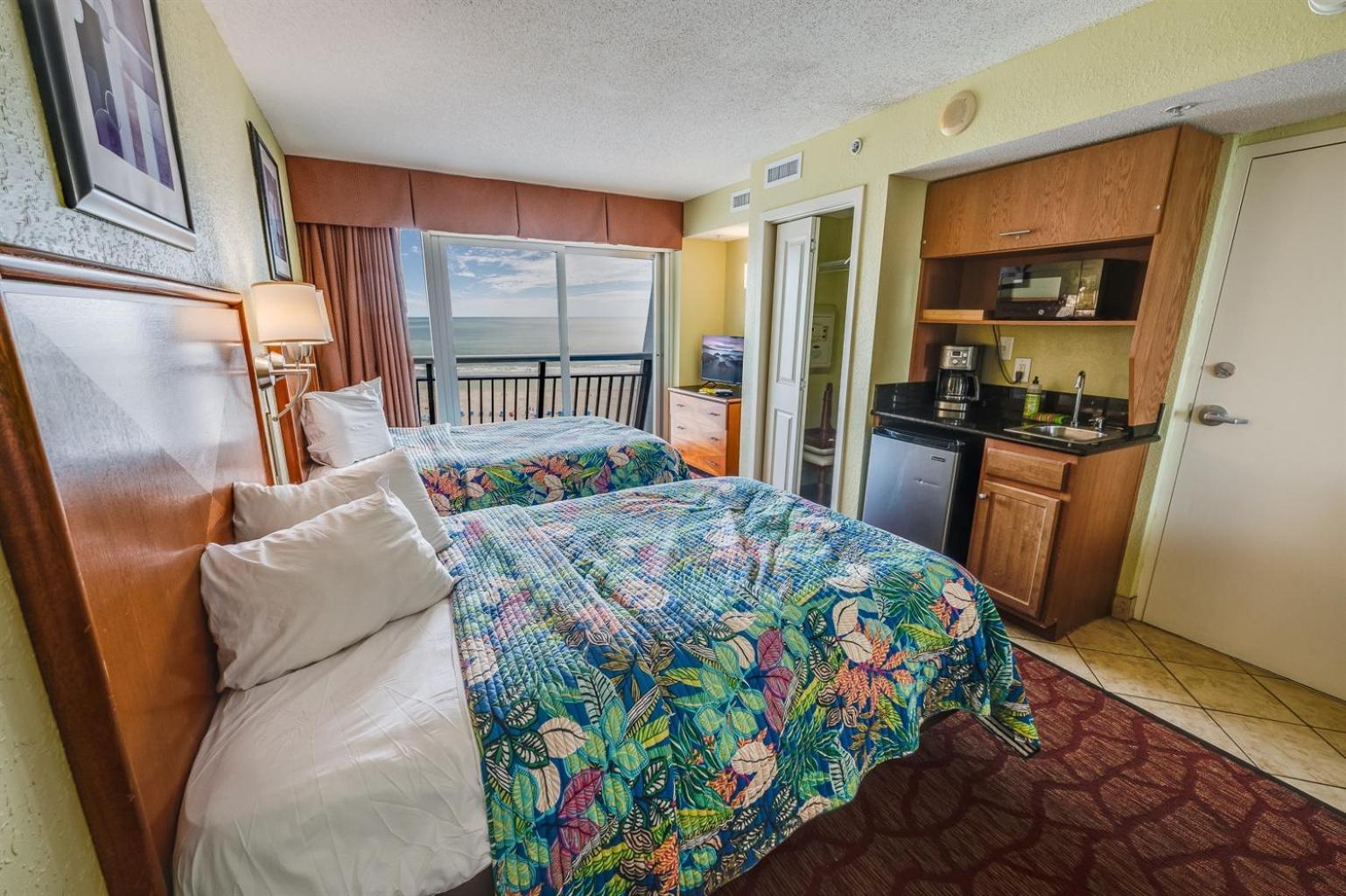 Direct Oceanfront View W Pools High Floor Studio Myrtle Beach Exteriör bild