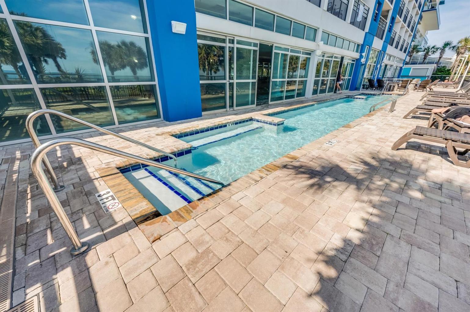 Direct Oceanfront View W Pools High Floor Studio Myrtle Beach Exteriör bild